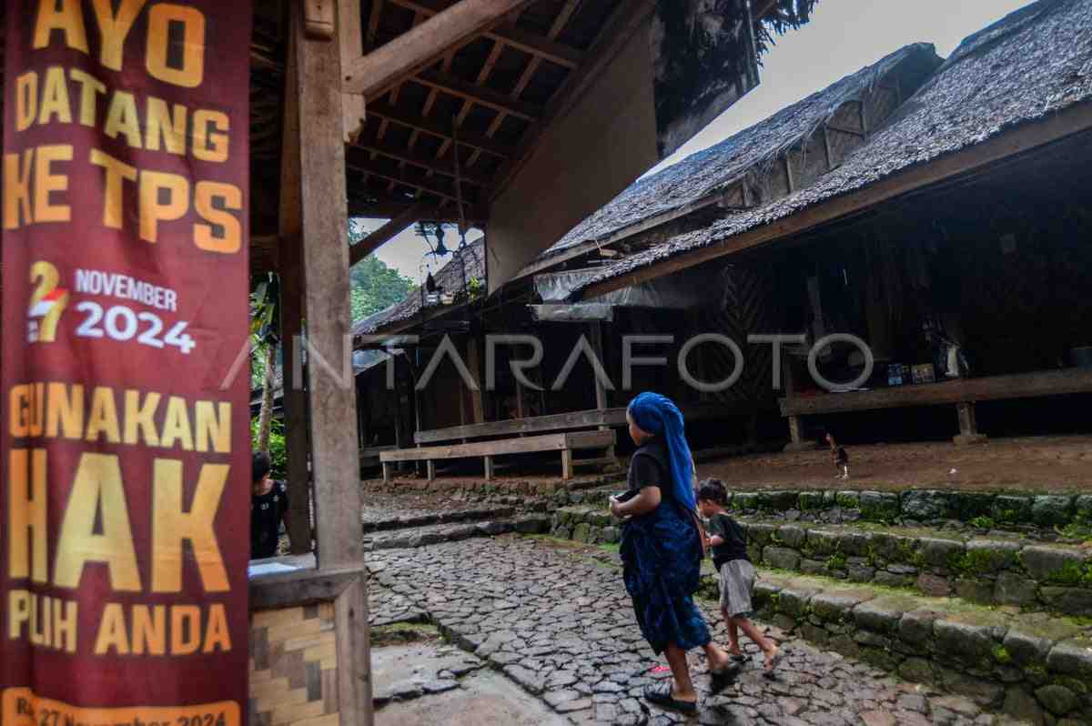Masyarakat Badui Siap Menyukseskan Pilkada 2024 dengan Damai dan Aman