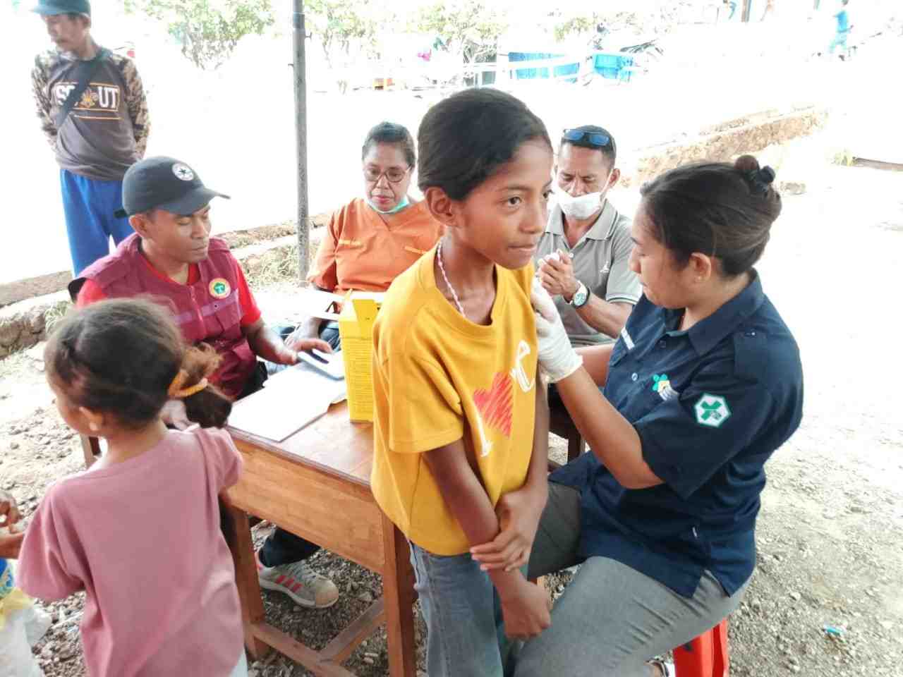 [SIARAN PERS] Anak-Anak Penyintas Erupsi Lewotobi Laki-Laki Terima Layanan BIAS