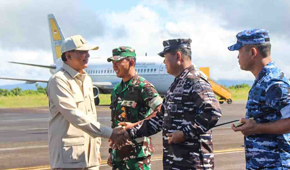 Kunjungi Morotai, Menhan Sjafrie Bahas Penguatan Pertahanan di Kawasan Terdepan Indonesia
