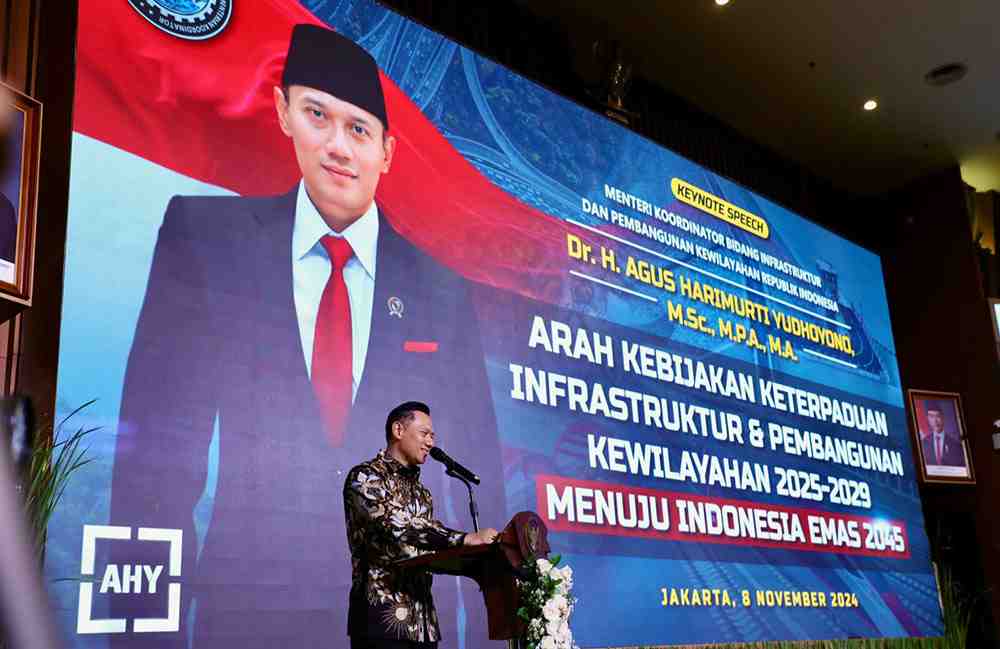 Menko AHY: Infrastruktur Berkualitas, Kunci Menuju Indonesia Emas 2045