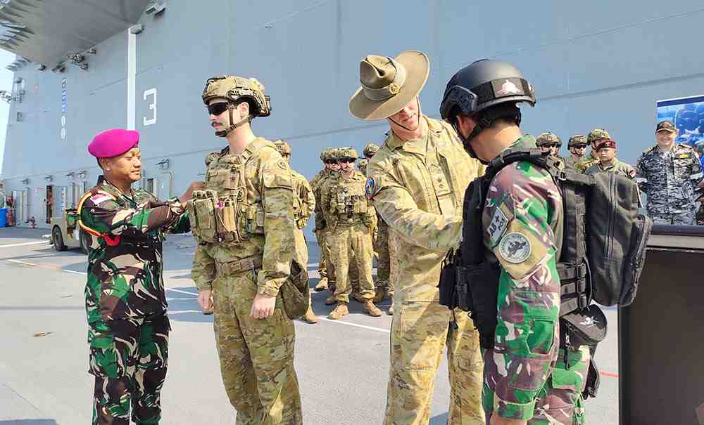 Latihan Gabungan TNI dan ADF: Keris Woomera 2024 Resmi Dibuka di Darwin