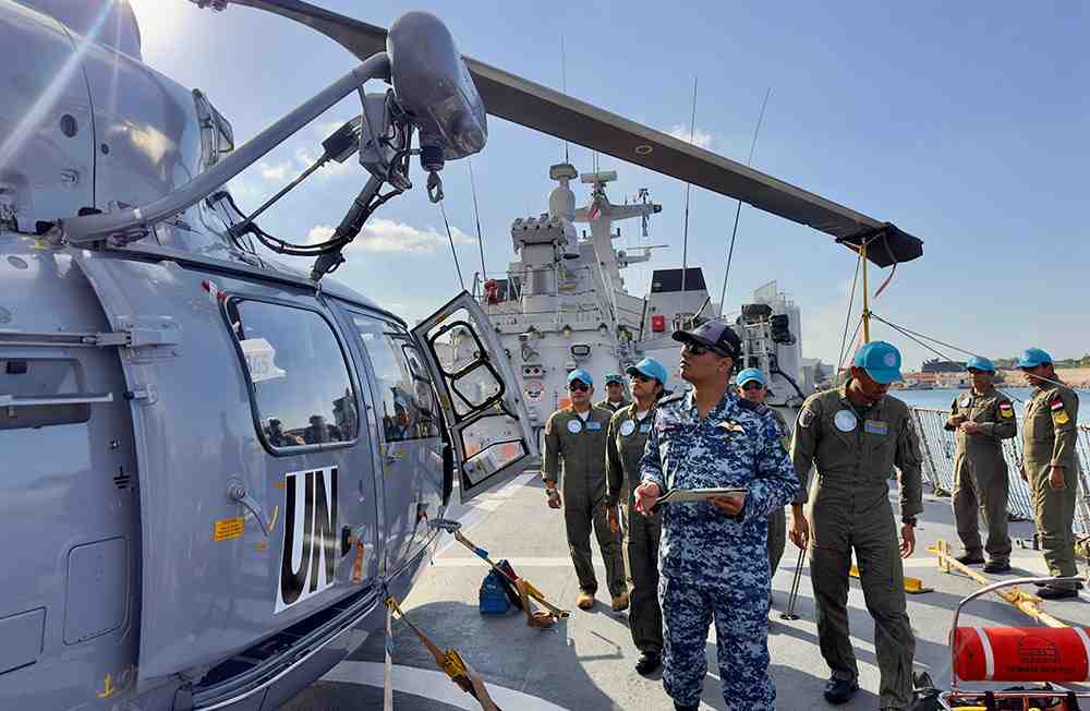 Heli HS-1305 Lulus lagi Inspeksi Keselamatan untuk Mendukung Misi Perdamaian PBB di Lebanon