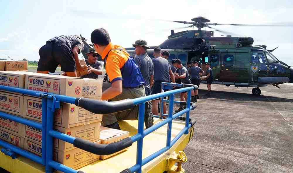 TNI Laksanakan Operasi Bantuan Kemanusiaan Badai Tropis Kristine di Filipina