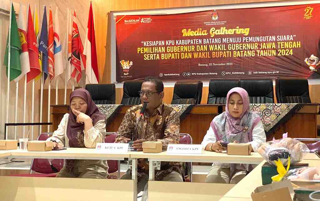 Menuju Pemungutan Suara, KPU Batang Siap 100%