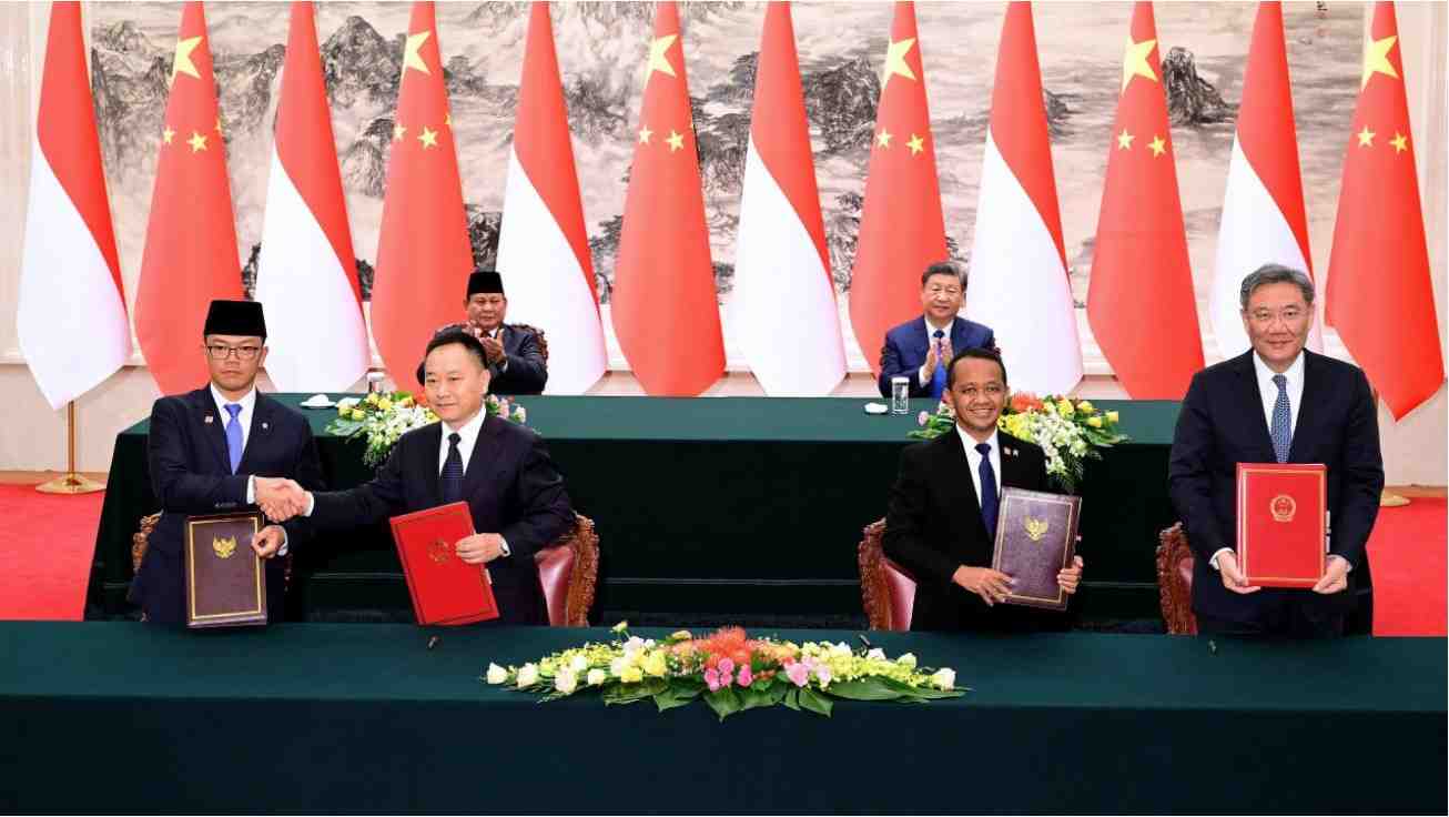 Presiden Prabowo dan Xi Jinping Saksikan Penandatanganan Kerja Sama Strategis Indonesia-Tiongkok