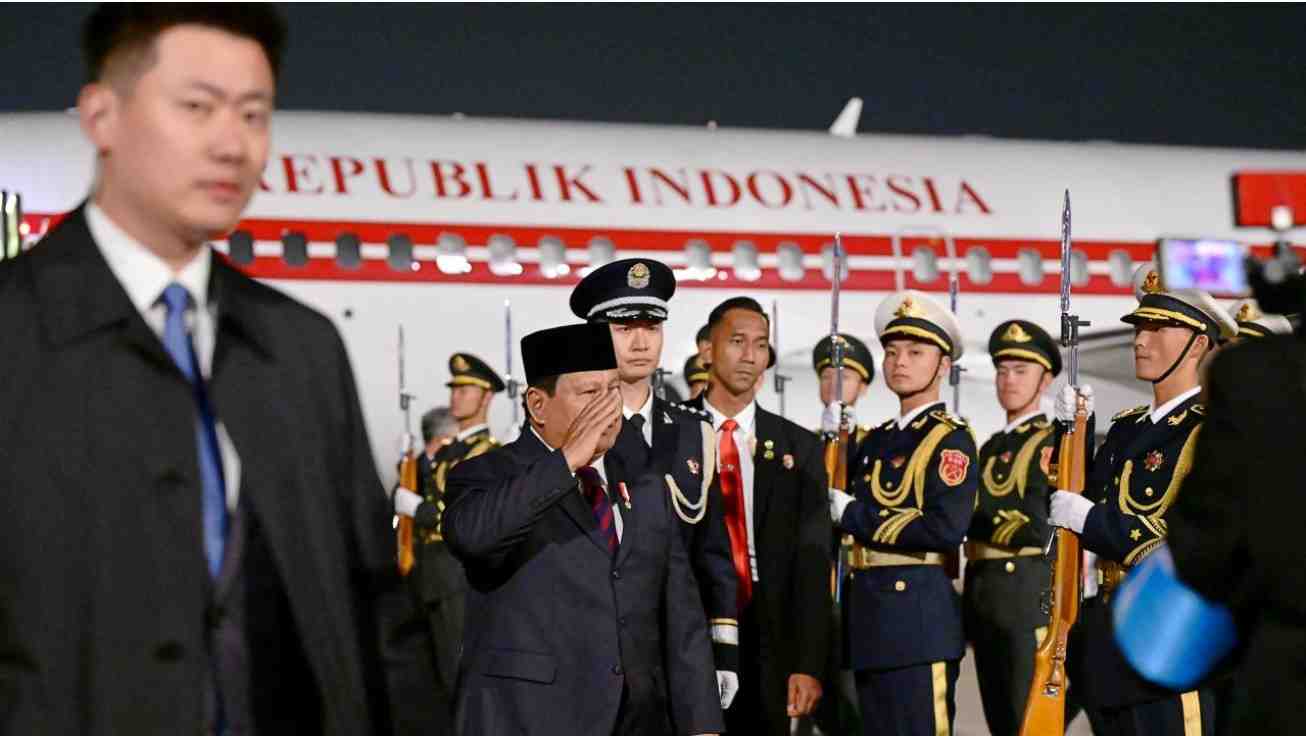 Presiden Prabowo Tiba di Beijing, Siap Bertemu Presiden Xi Jinping