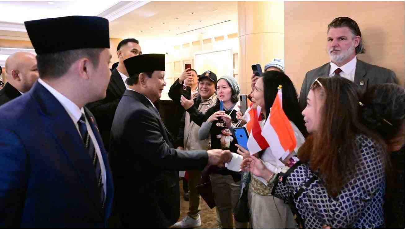 Antusiasnya Diaspora Indonesia Sambut Presiden Prabowo di Washington DC