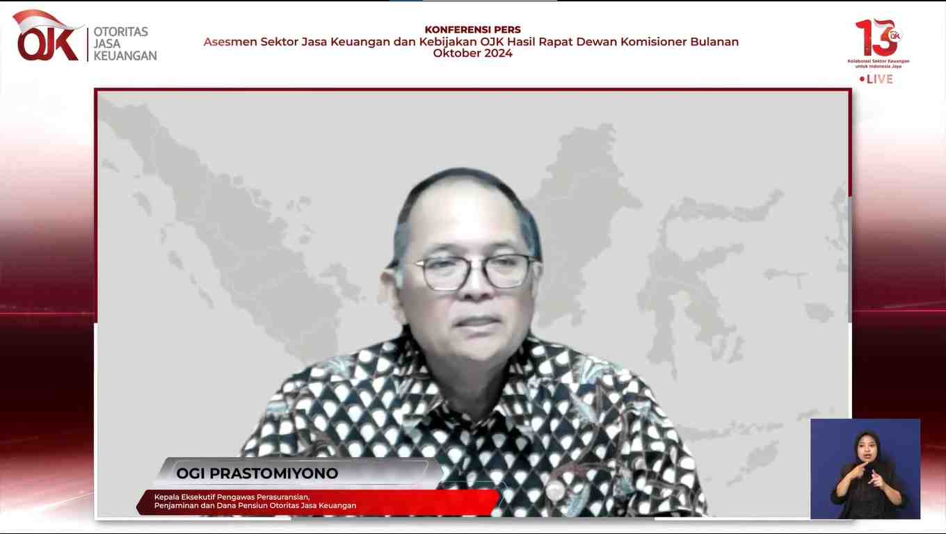 Aset Industri Asuransi di September 2024 Naik 2,46 Persen
