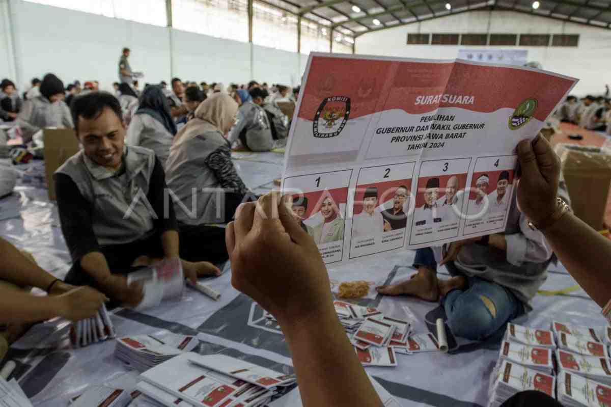 KPU Jawa Barat: Surat Suara yang Hilang tidak Pengaruhi Pilkada 2024