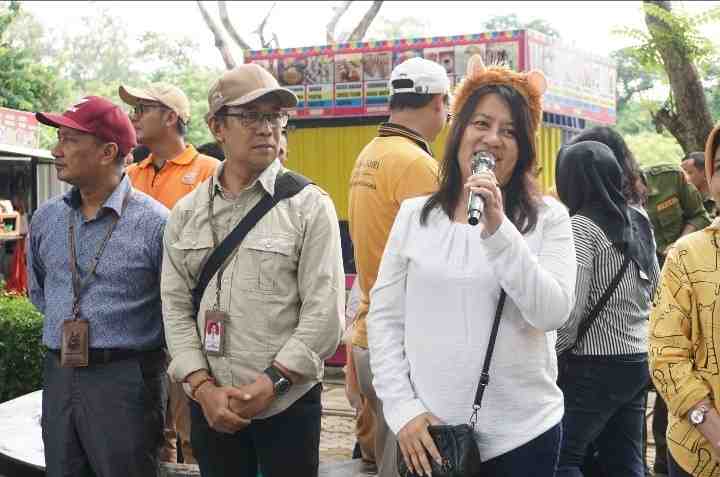 KBS Kenalkan Satwa Baru Dua Ekor Singa Putih Bernama Zeus dan Kiara