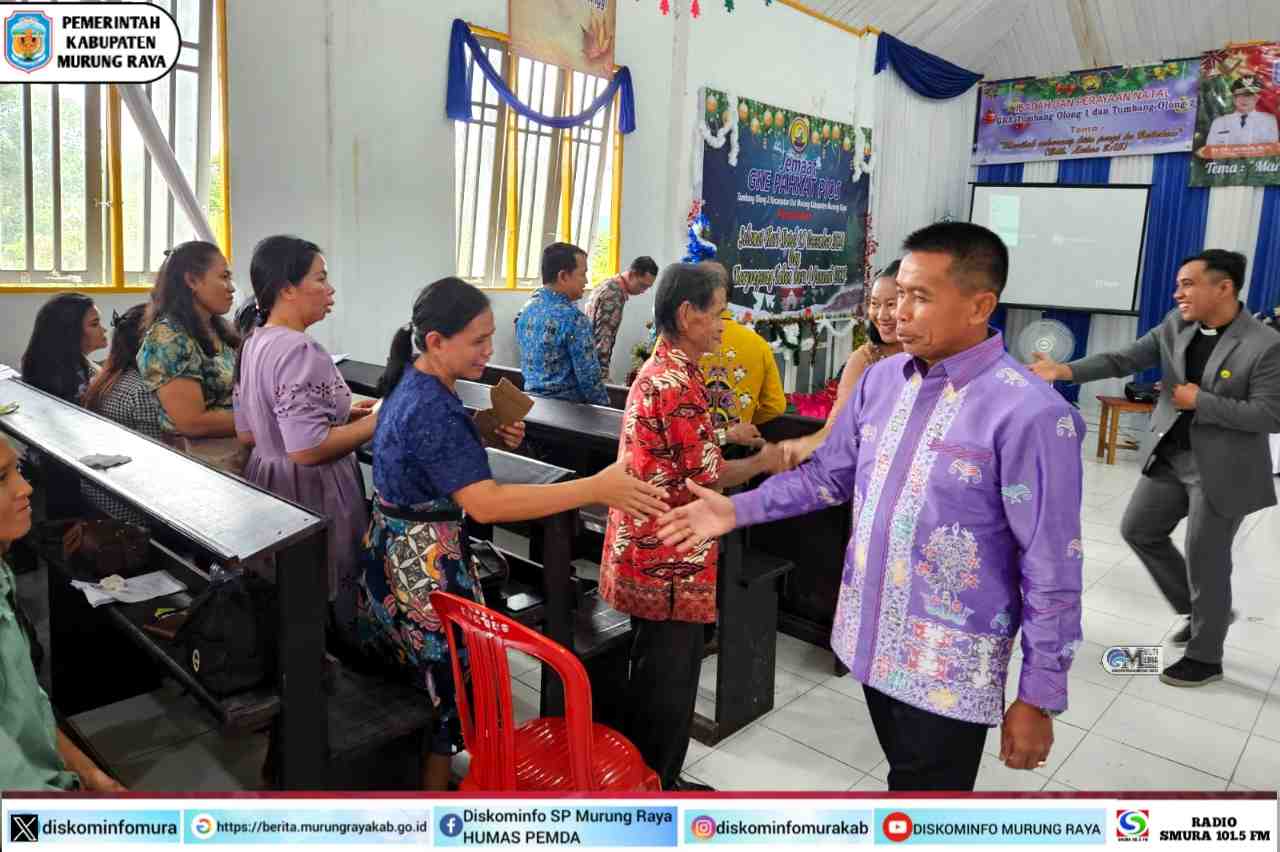 Pemkab Mura Gelar Safari Natal 2024 di Sejumlah Kecamatan