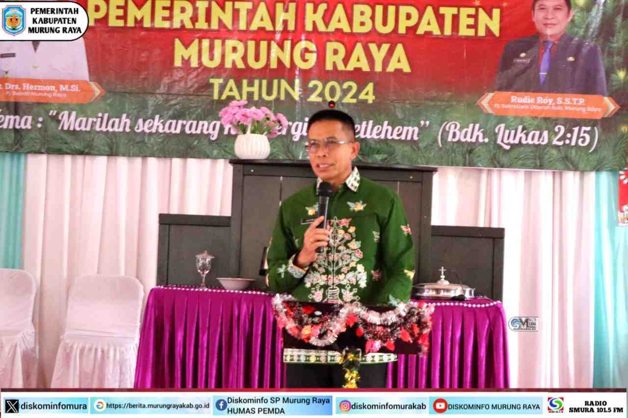Safari Natal di Kecamatan Tanah Siang Selatan 2024