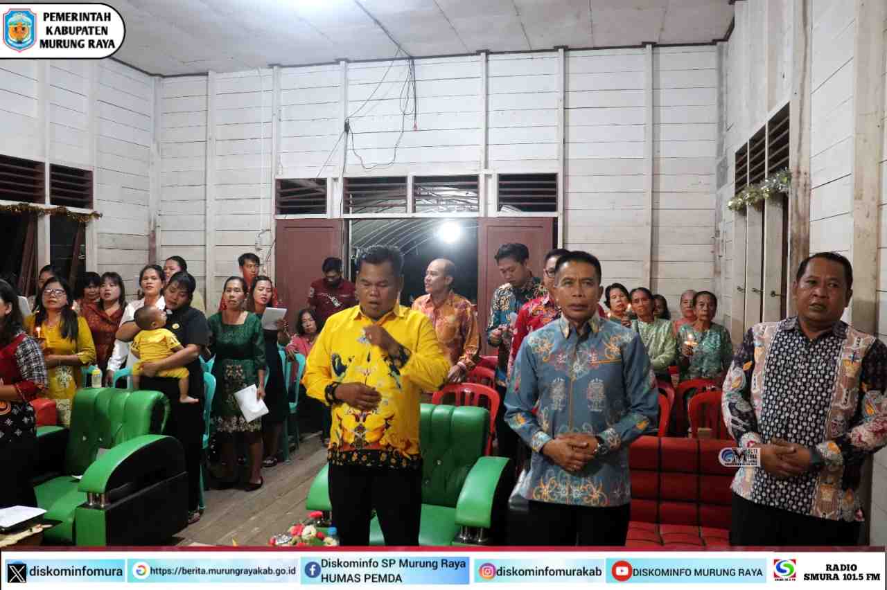 Safari Natal di Kecamatan Murung