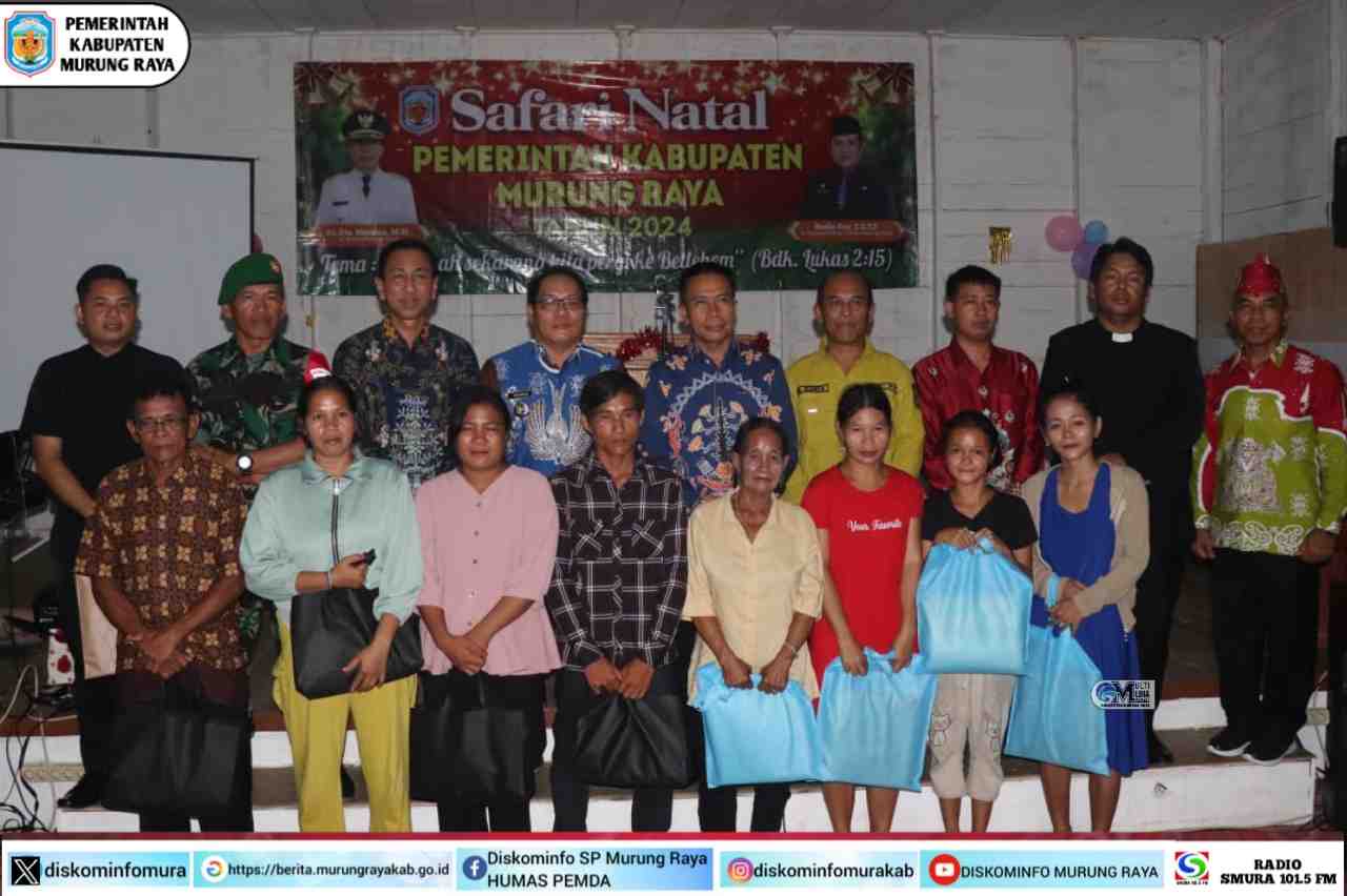 Safari Natal di Kecamatan Batura