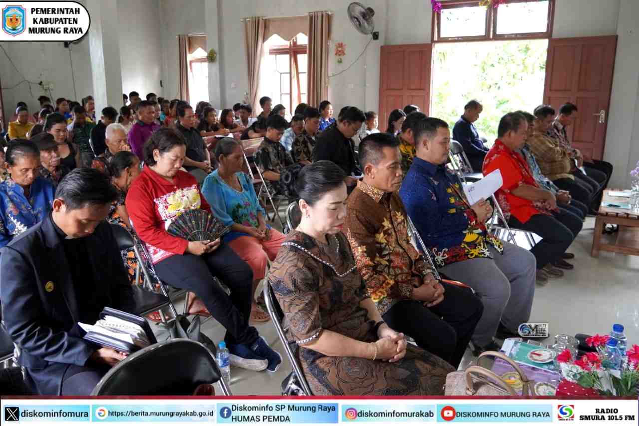 Safari Natal di Kecamatan Sumber Barito dan Permata Intan  2024
