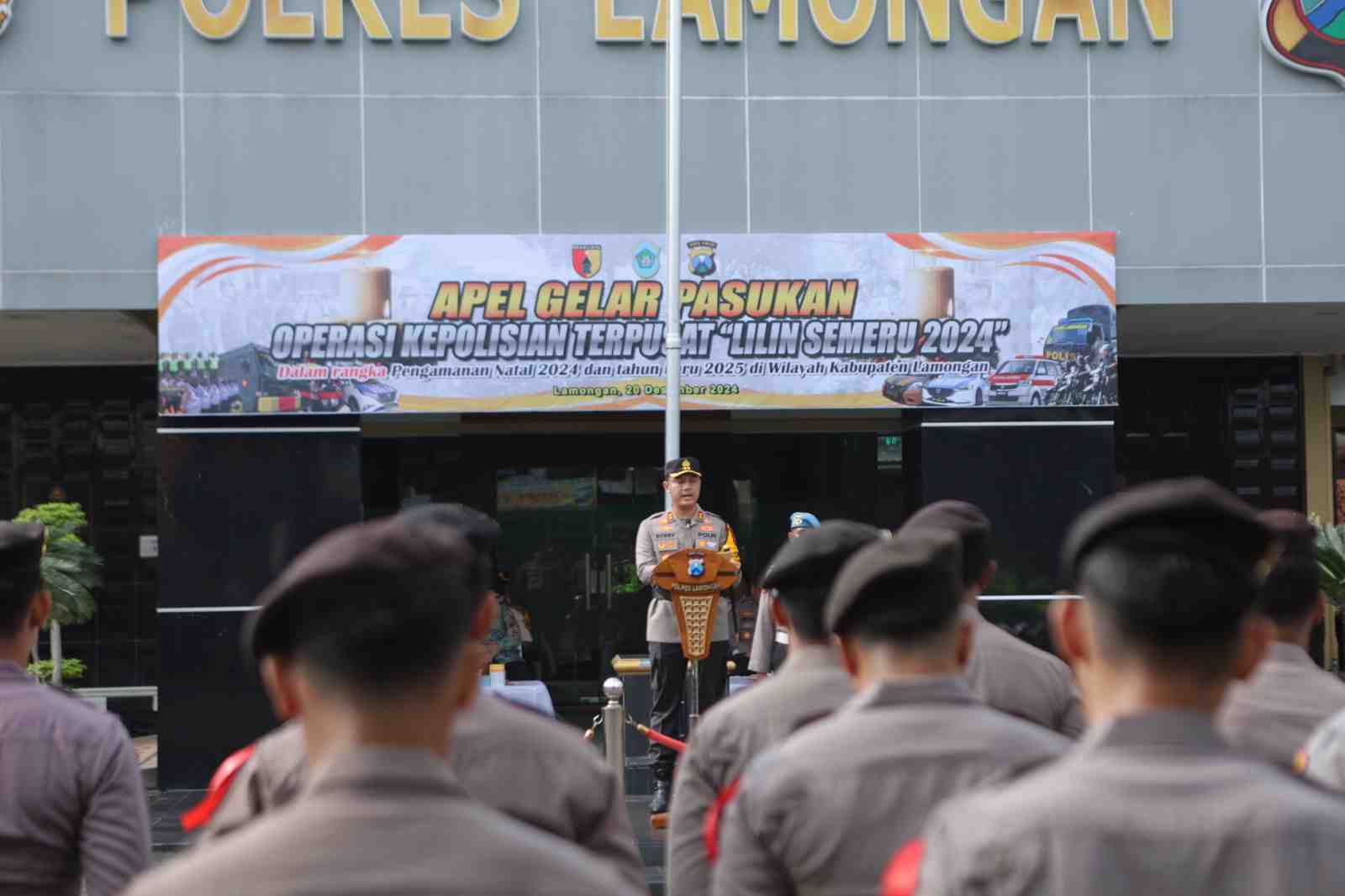 Lamongan Siapkan 204 Personil Pengaman Nataru 2024-2025 