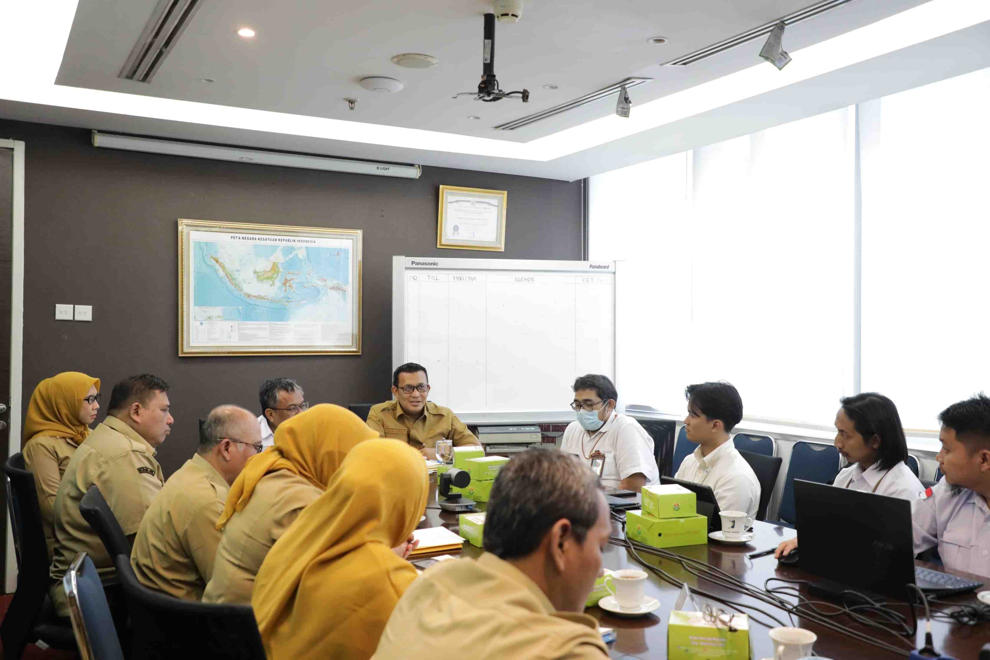 Ditjen Bina Adwil - BIG Koordinasi Tingkatkan Kepastian Hukum Batas Wilayah