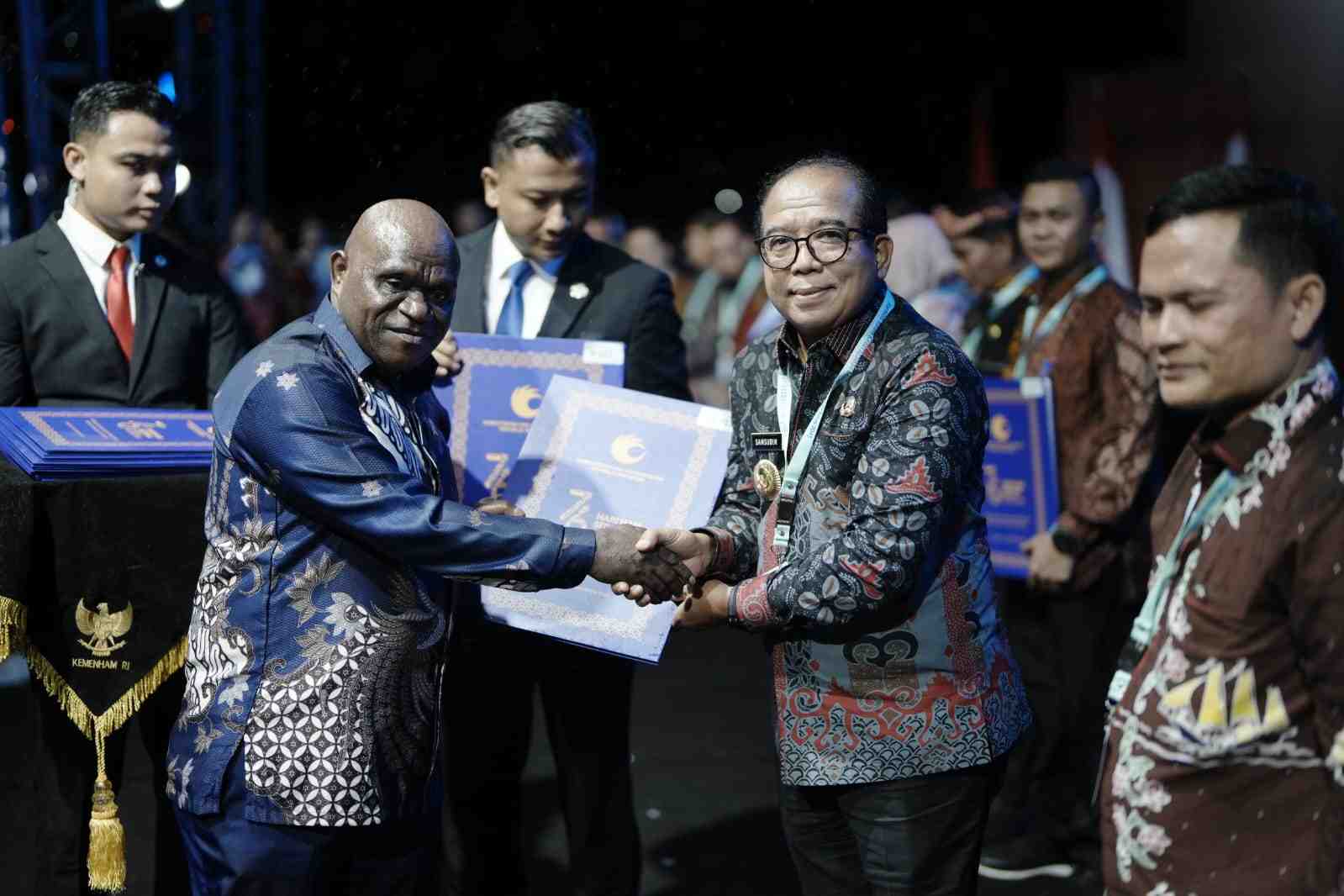 Lampung Raih Penghargaan Provinsi Pembina KKP HAM 2024 