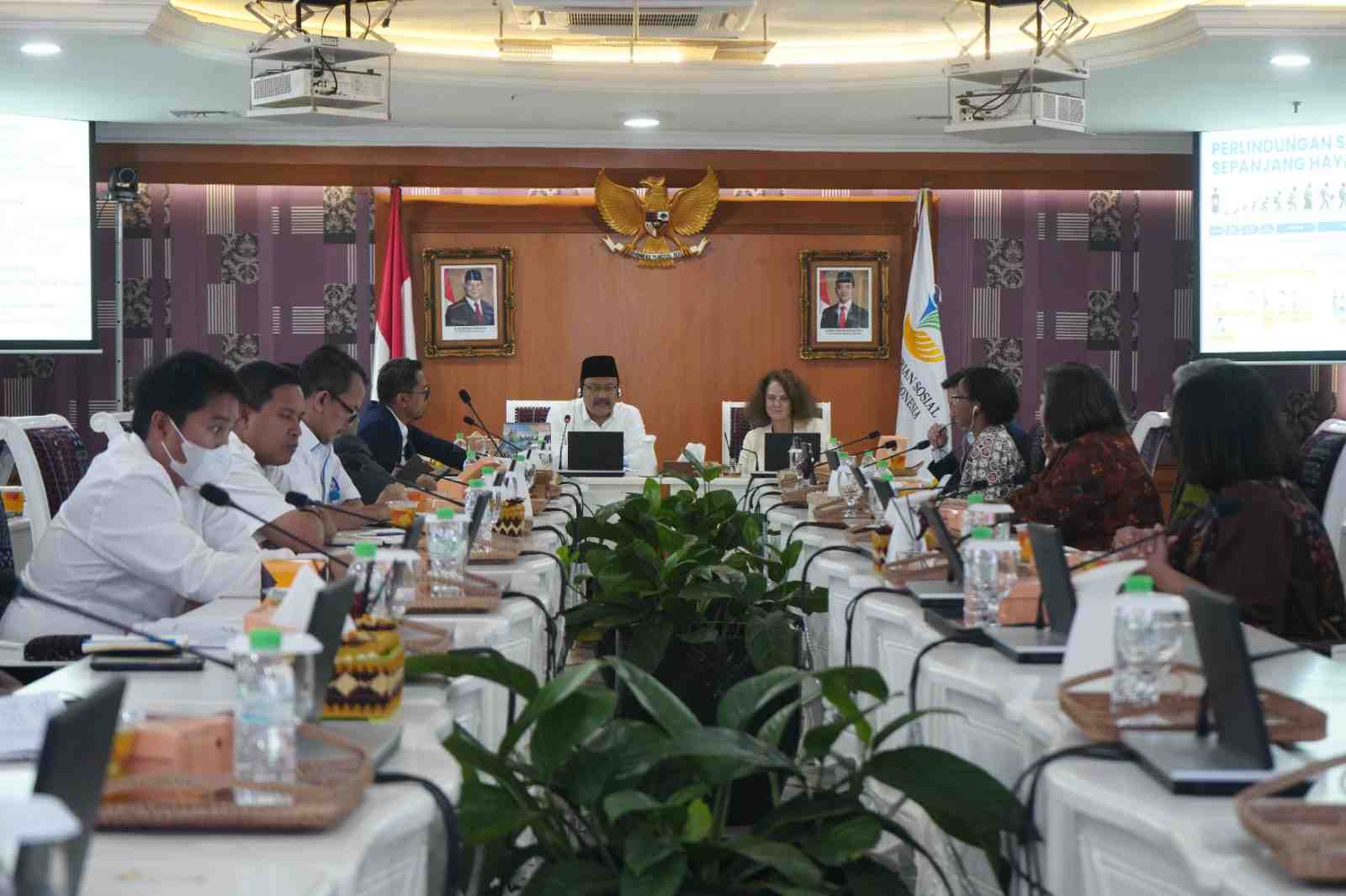 Kemensos Ajak Bank Dunia Bersama Entaskan Kemiskinan