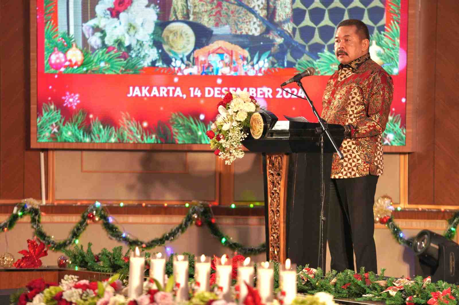 Warga Kristiani Kejaksaan Diminta Jadi Garam dan Terang dalam Penegakan Hukum