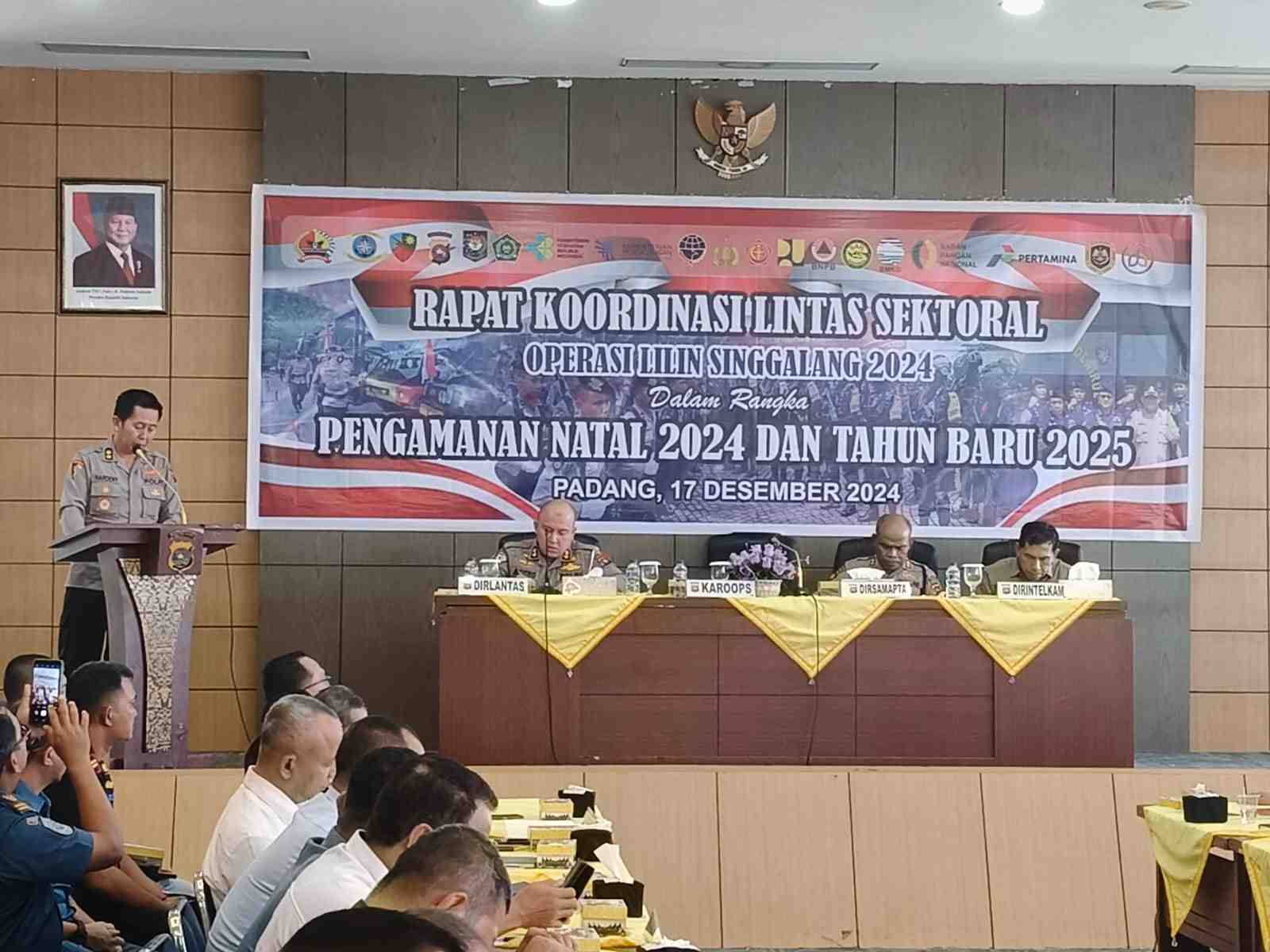 Polda Sumatra Barat Gelar Operasi Lilin Singgalang,  Sebanyak 2.399 Personel Siaga