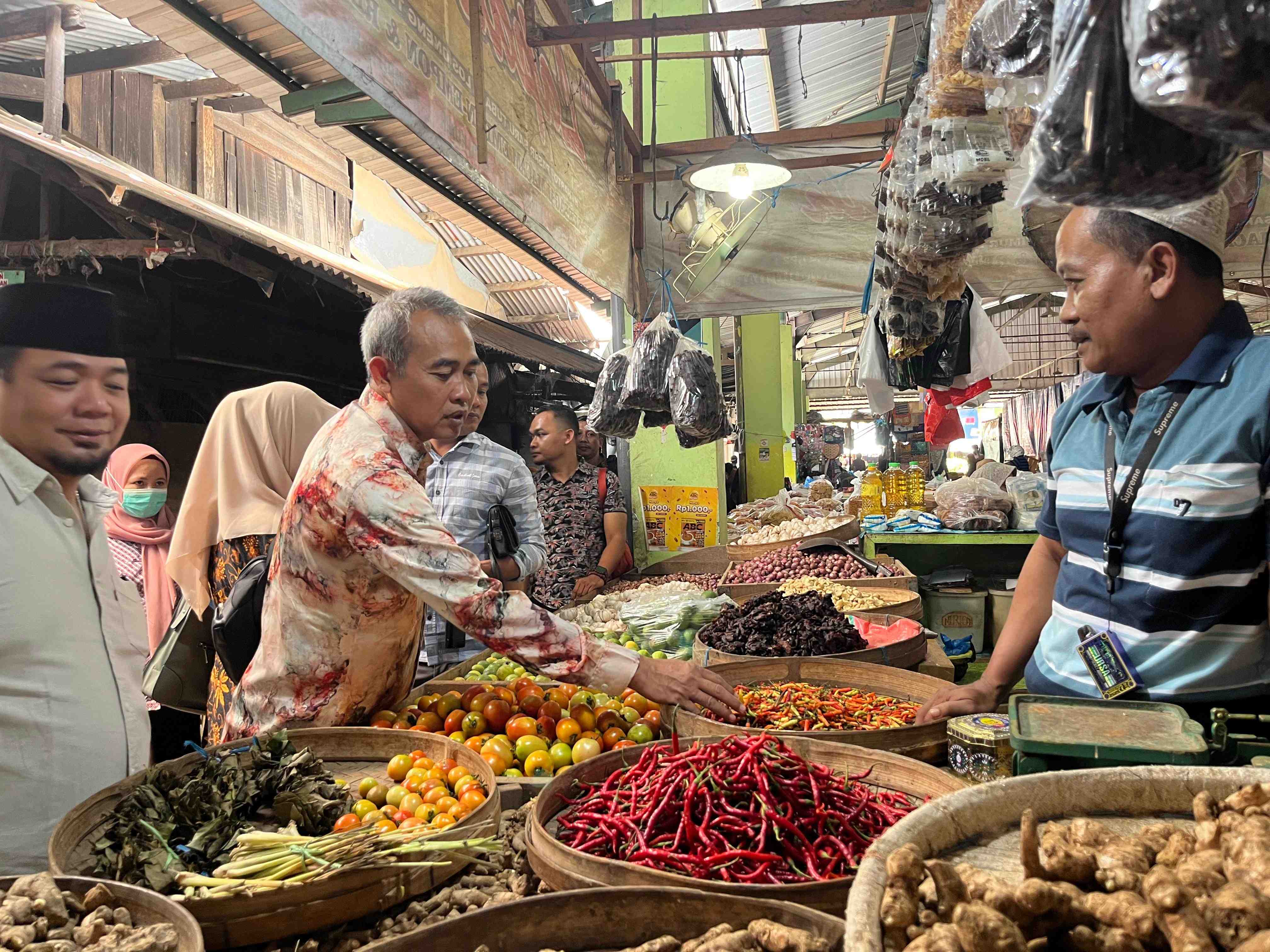 Jelang Nataru, DPRD Tuban Sidak Pasar Baru Tuban