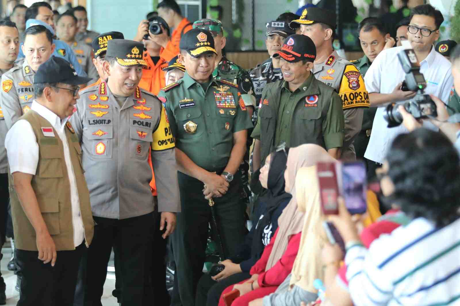 BNPB Siagakan Personel di Sejumlah Titik selama Libur Nataru