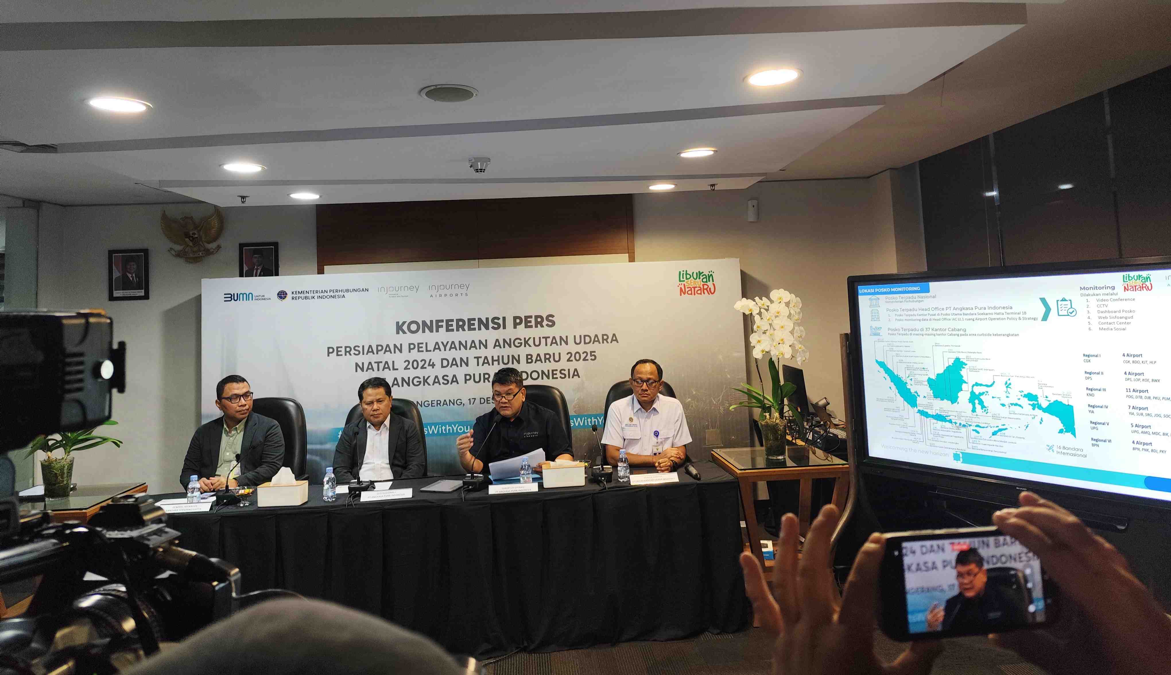 InJourney Airports Siagakan Bandara Layani Angkutan Nataru 2024/2025