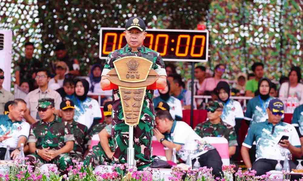 Panglima TNI Jenderal Agus Subiyanto Buka Kompetisi Drum Corps Panglima TNI Cup 2024