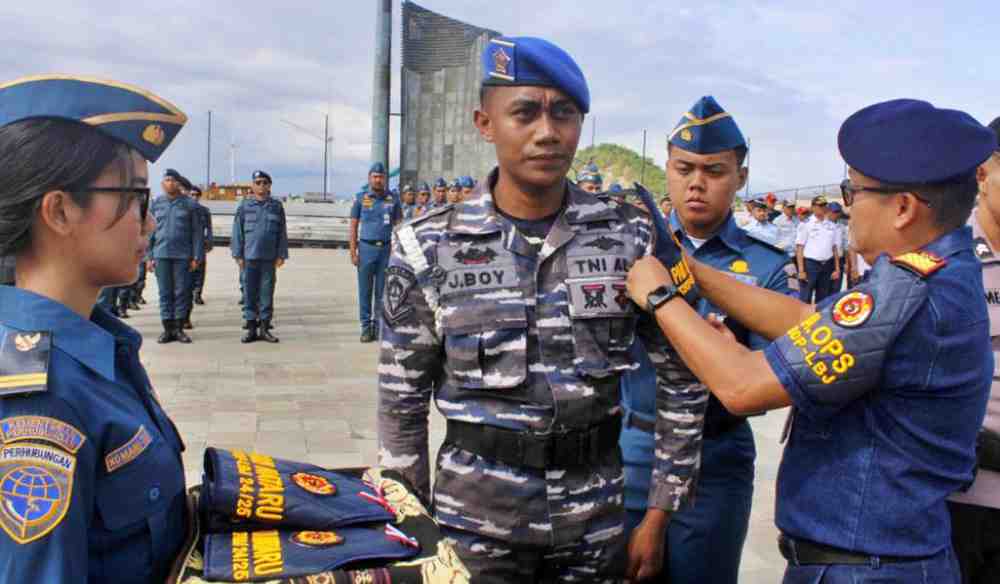 Lanal Labuan Bajo Gelar Apel Kesiapan Angkutan Laut Nataru 2024/2025