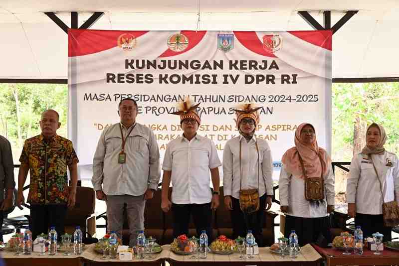 Kemenhut - Komisi IV DPR RI Serap Aspirasi Masyarakat Adat di TN Wasur Merauke