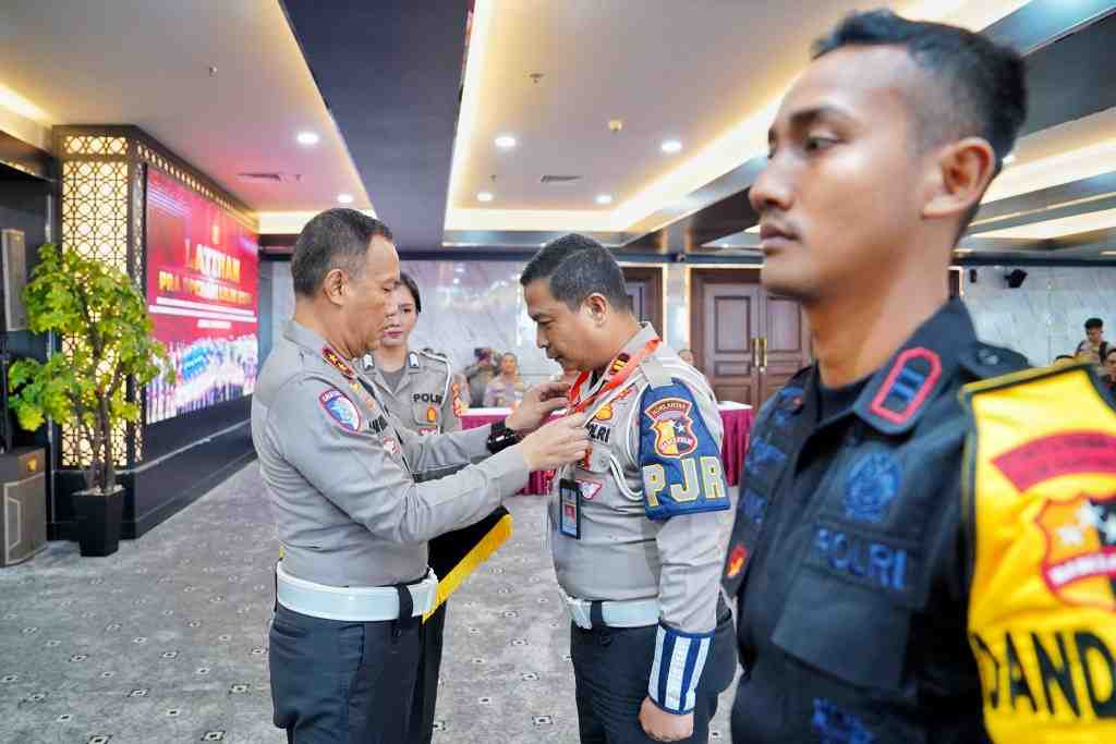 Kakorlantas Polri Gelar Latihan Pra-Operasi Lilin 2024 Pengamanan Nataru