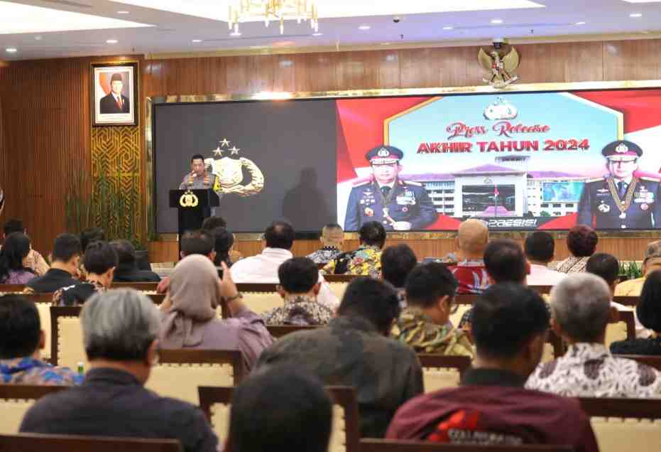 Sepanjang 2024, Polri Cegah Peredaran Narkotika Senilai Rp8,6 Triliun