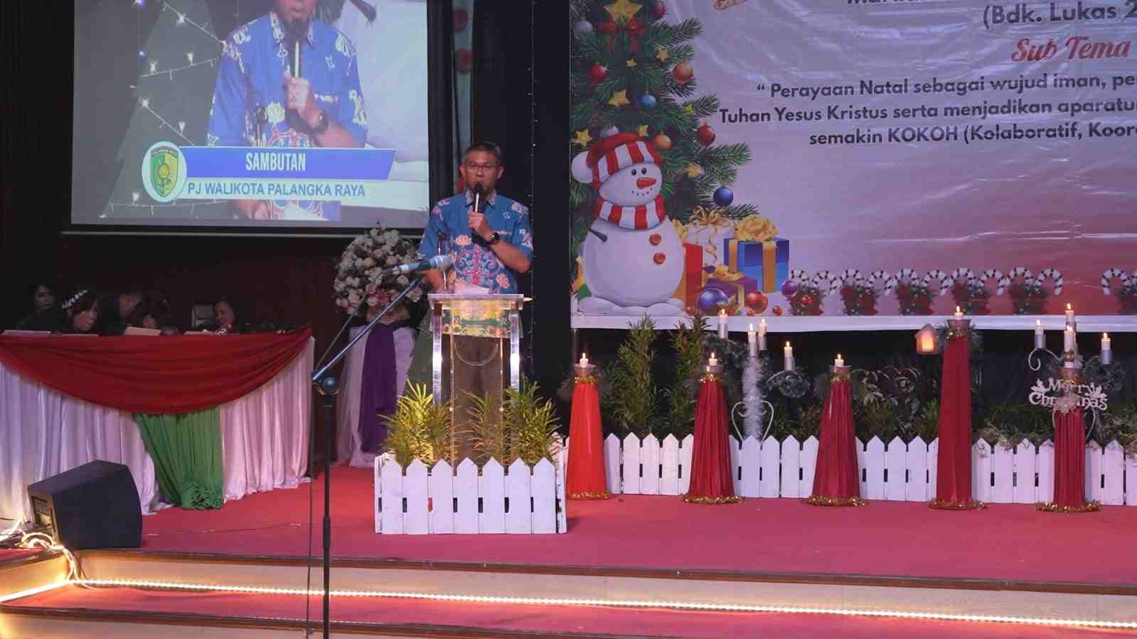  Pj Wali Kota Palangka Raya: Perayaan Natal Momen Refleksi dan Introspeksi Diri