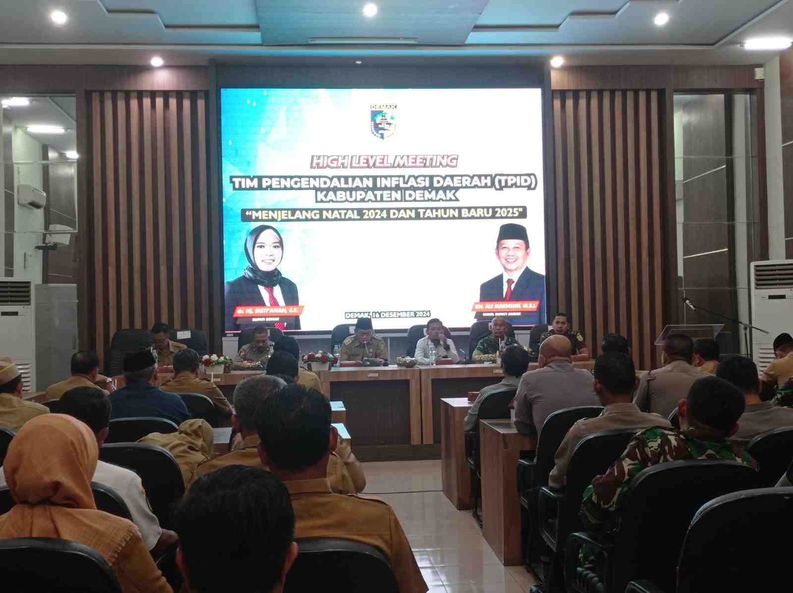 Antispasi Inflasi Jelang Nataru, Pemkab Demak Pastikan Stok Kepokmas, LPG dan BBM Aman 