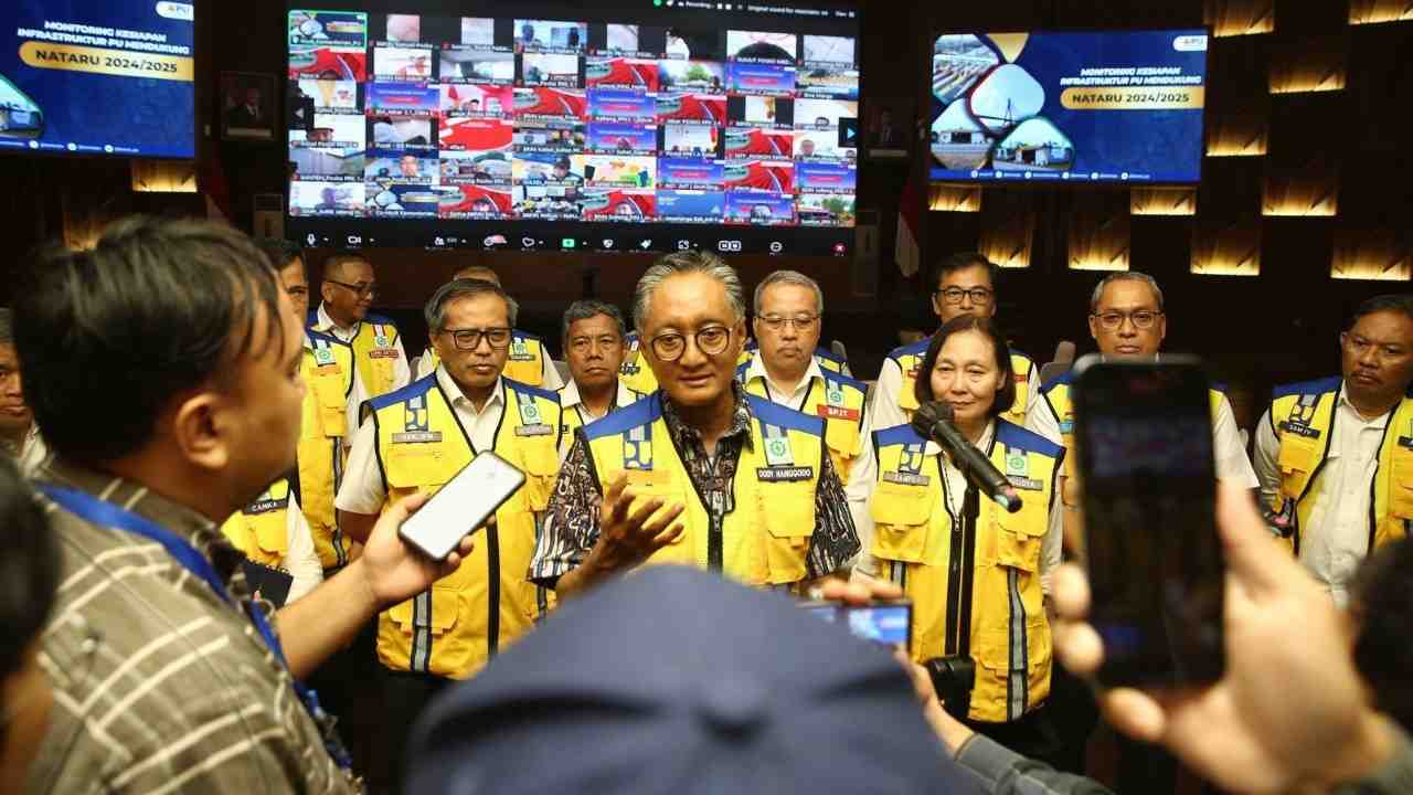  Kementerian PU Pastikan Kesiapan Infrastruktur Sambut Nataru 2024/2025 dan Siaga Bencana