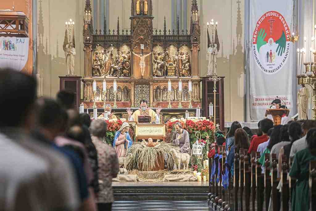 Ini Jadwal dan Informasi Misa Natal 2024 di Gereja Katedral Jakarta