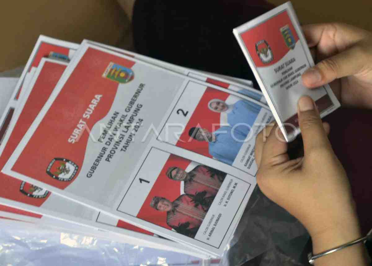 15 Desember, KPU Lampung Umumkan Hasil Pilkada 2024