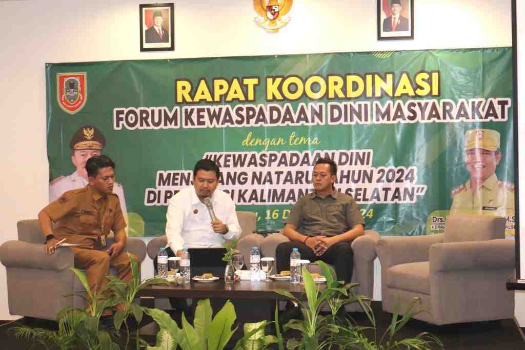 Jelang Nataru dan Pasca-Pilkada, Bakesbangpol Kalsel Ajak Masyarakat Tetap Waspada 