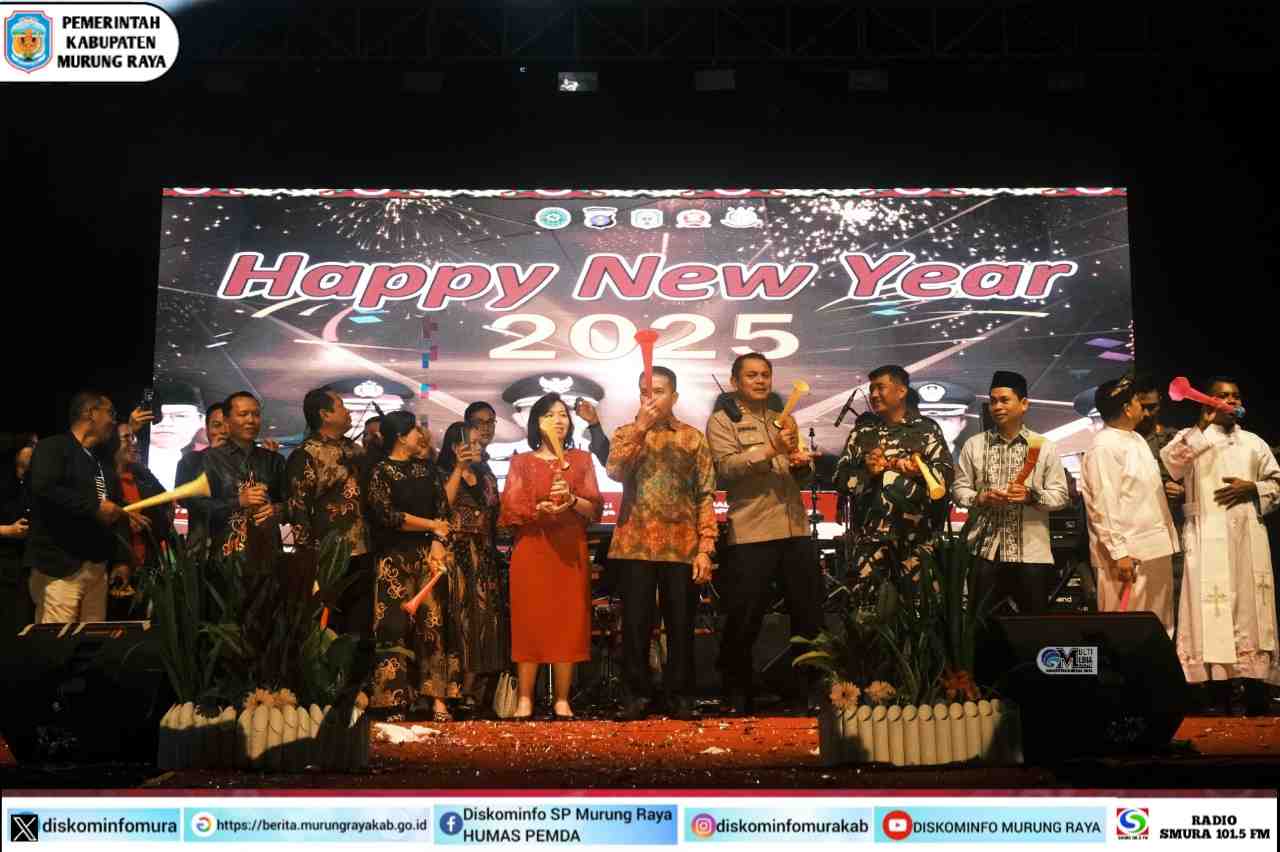 Pj Bupati Mura: Sambut Tahun Baru 2025 dengan Penuh Semangat dan Optimis