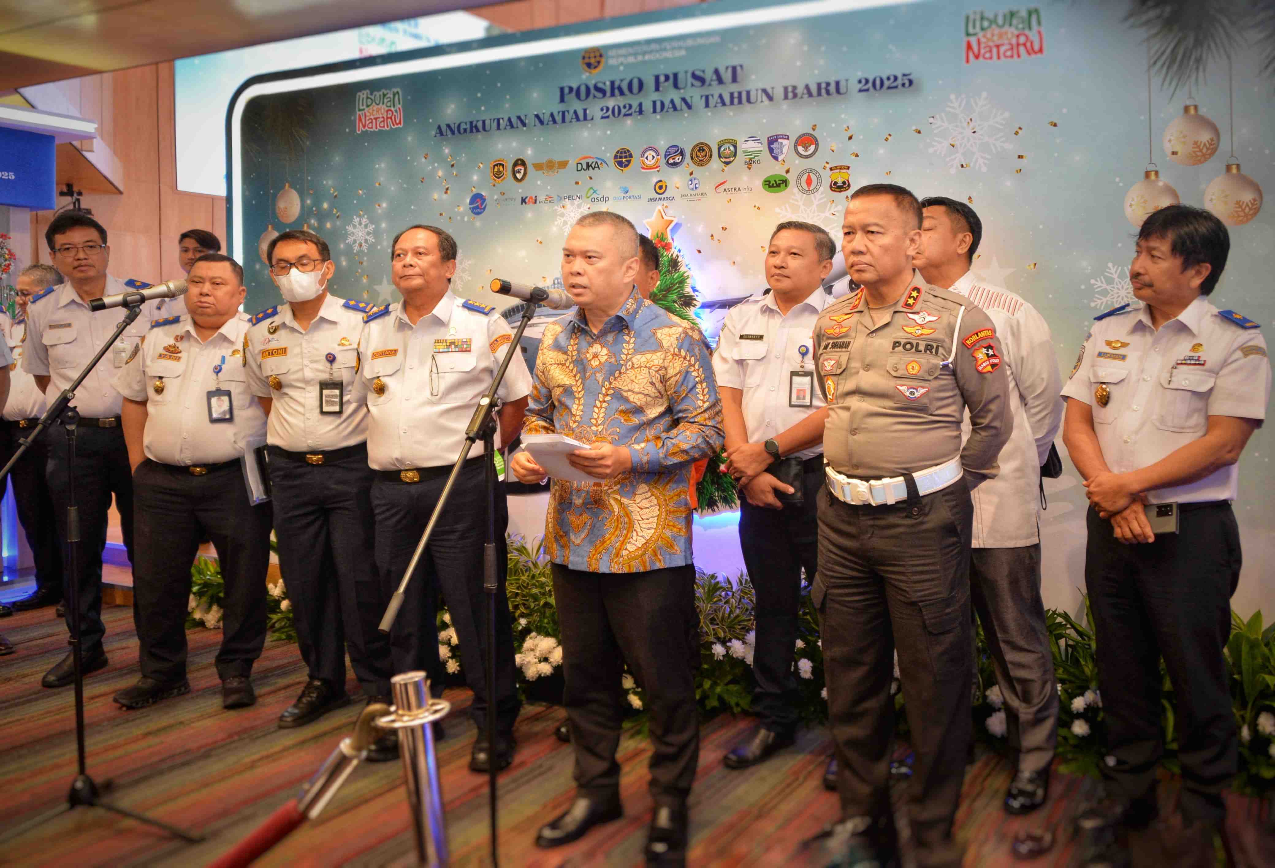 Posko Nataru Ditutup, Menhub Apresiasi Penyelenggaraan Angkutan Nataru 2024/2025