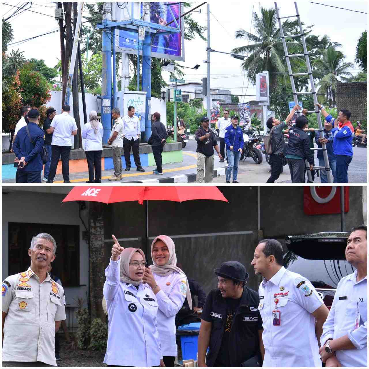 Pj Wali Kota Jambi Minta Penataan Jaringan Utilitas Penuhi Standar Estetika Kota 