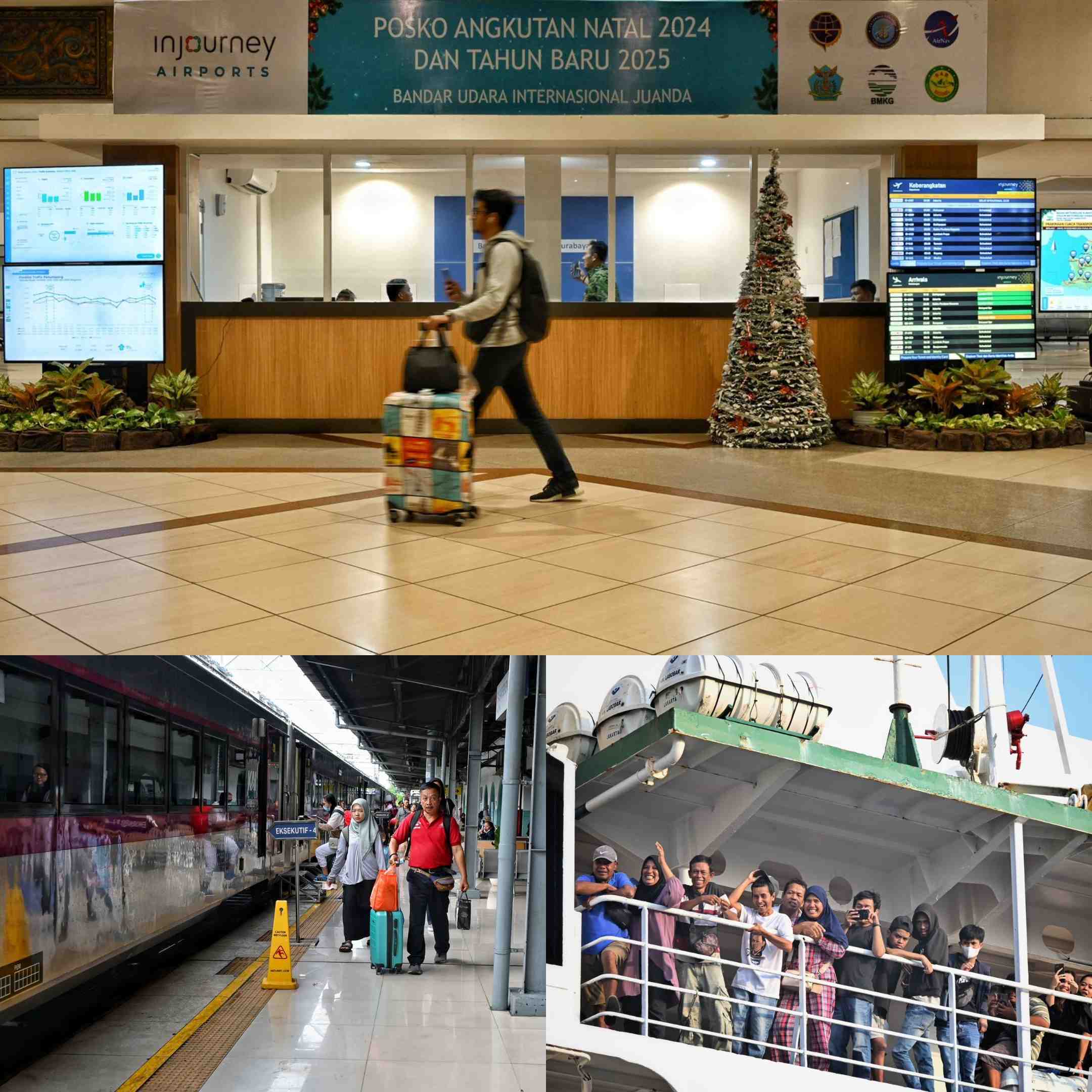 Survei Pustral UGM Ungkap Mayoritas Masyarakat Puas terhadap Transportasi Nataru 2024/2025