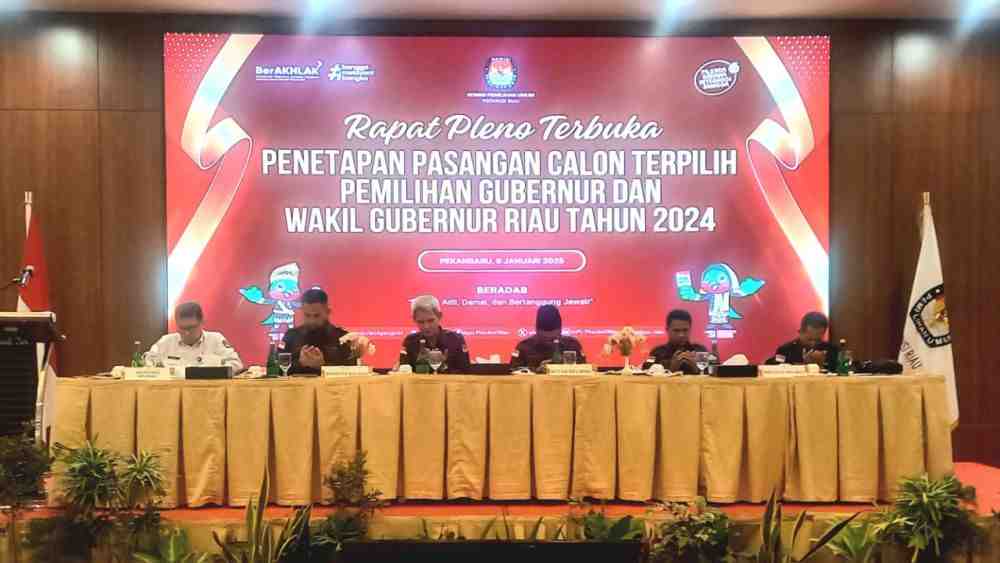 Sah! Abdul Wahid-SF Hariyanto Pimpin Riau 2025-2030