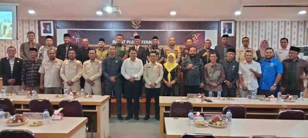 Paslon TRK-Sayang Resmi Ditetapkan sebagai Pemenang Pilkada Nagan Raya
