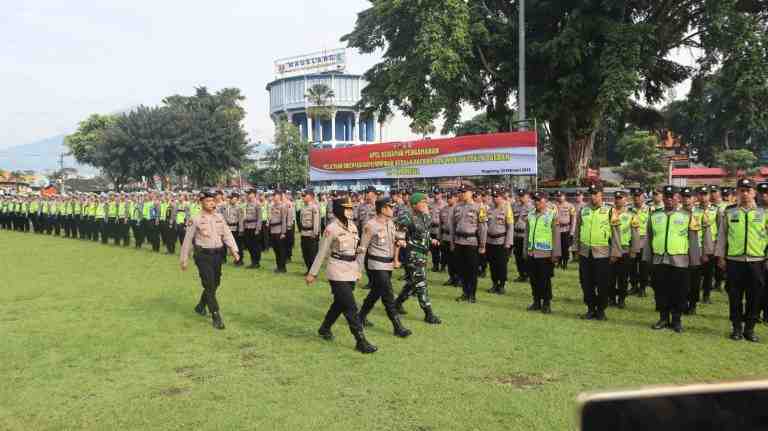 Polri Gelar Apel Kesiapan Pengamanan Retret Kepala Daerah di Magelang
