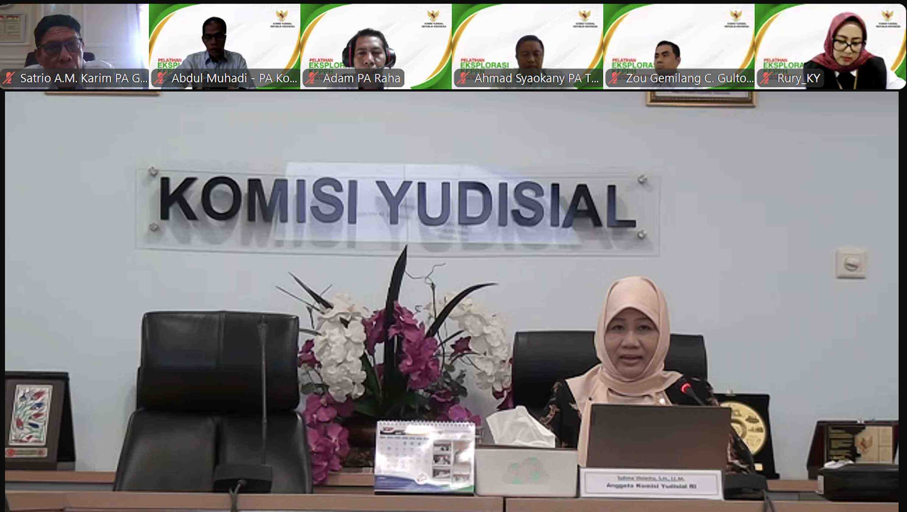 Efisiensi Anggaran, KY Tetap Laksanakan Pelatihan Peningkatan Kapasitas Hakim
