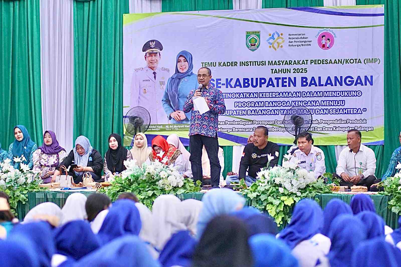 Dukung Program Bangga Kencana, Kader IMP se-Balangan Ikuti Temu Kader Tahunan