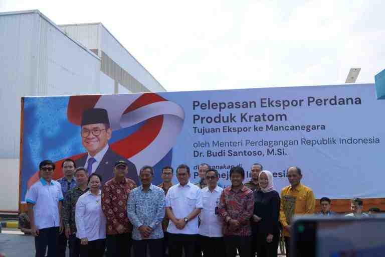 Mendag Lepas Ekspor Perdana Kratom Senilai USD1 Juta