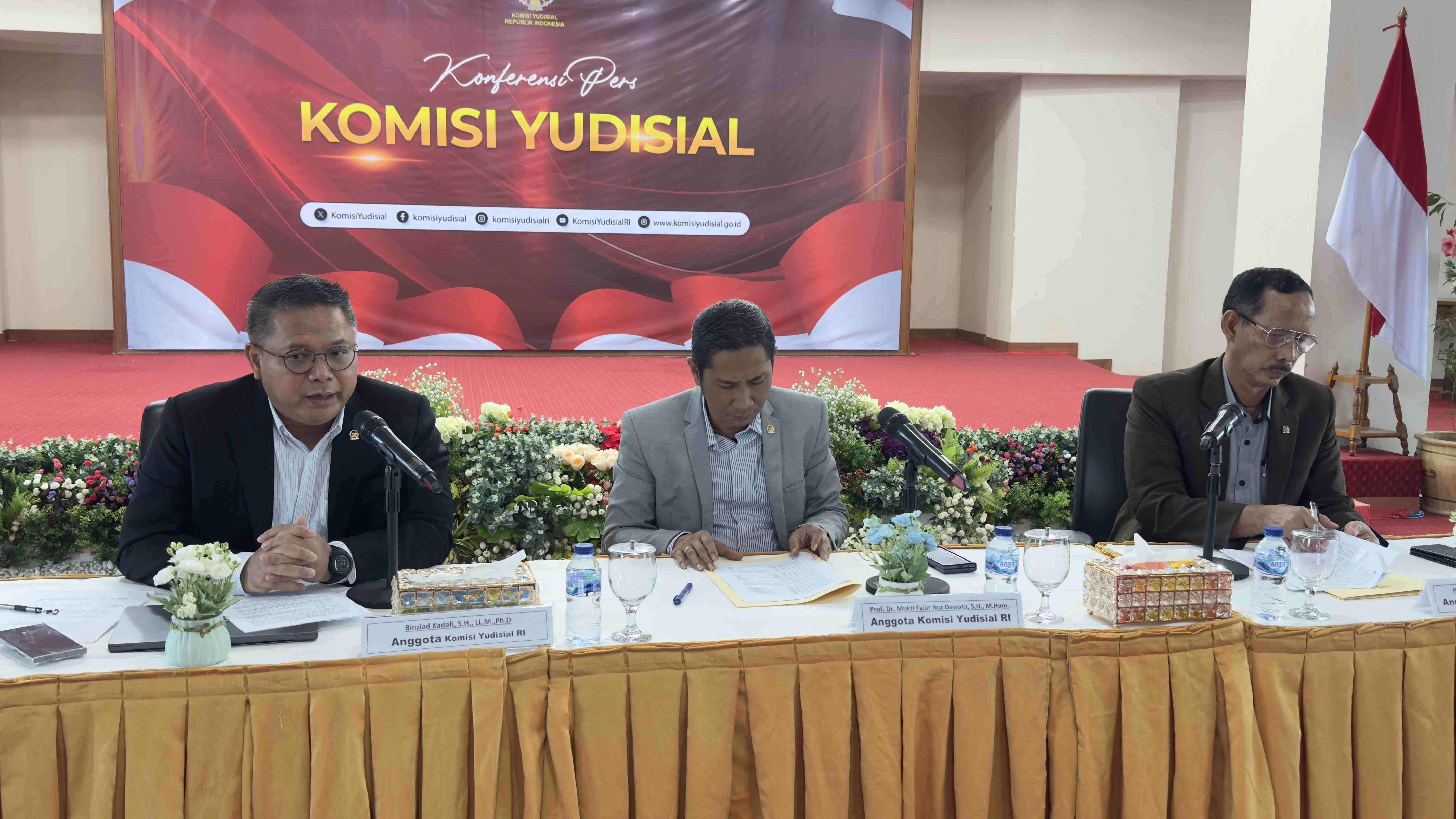 KY Tegaskan Komitmen Melindungi Marwah Hakim melalui Advokasi Hukum